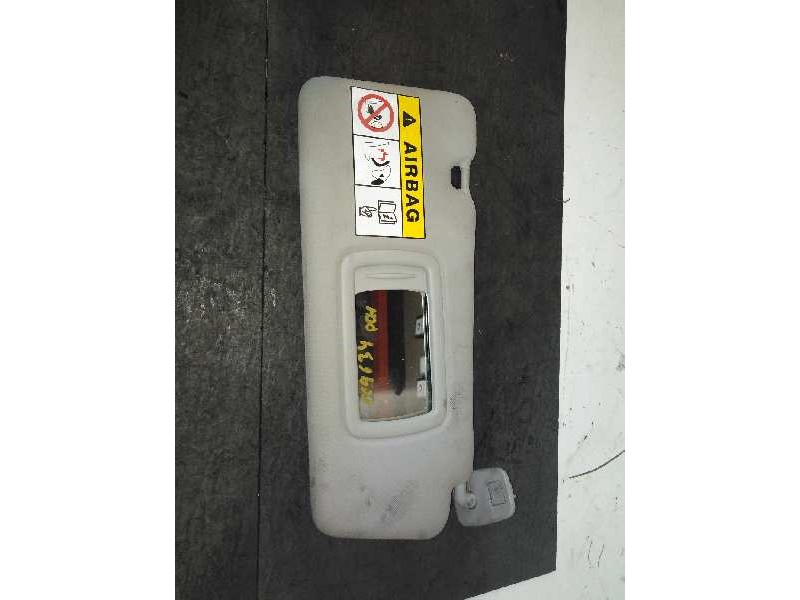 Recambio de parasol derecho para renault captur luxe referencia OEM IAM 964007324R  