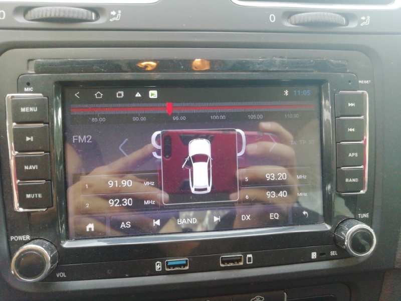 Recambio de sistema audio / radio cd para volkswagen golf vi (5k1) rabbit bluemotion referencia OEM IAM   