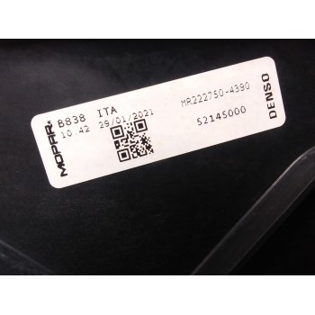 Recambio de electroventilador para jeep compass (mp, m6, mv, m7) 1.3 referencia OEM IAM MR2227504390  MR0230003990