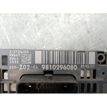 Recambio de centralita bsm para citroën c4 ii (nc_) 1.6 bluehdi 100 referencia OEM IAM 9810296080  