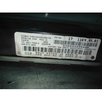 Recambio de airbag delantero derecho para mercedes-benz vaneo (w414) furgoneta compacta referencia OEM IAM 1688600205 RODILLA 