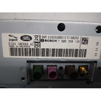 Recambio de sistema navegacion gps para jaguar xf 2.2 diesel luxury referencia OEM IAM 7505350126  