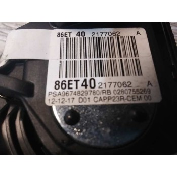 Recambio de potenciometro pedal para citroën c4 picasso feel referencia OEM IAM 9674829780  