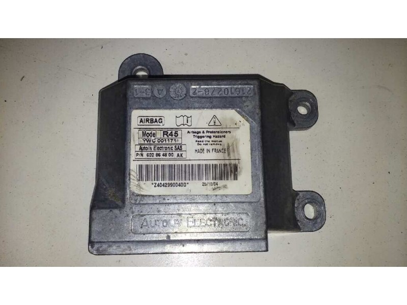 Recambio de centralita airbag para mg serie 45 (t/rt) classic referencia OEM IAM 602864800AK 602864800AK 