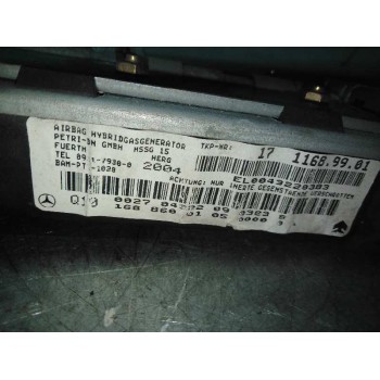 Recambio de airbag delantero izquierdo para mercedes-benz vaneo (w414) furgoneta compacta referencia OEM IAM 1688600105  RODILLA