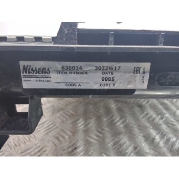 Recambio de radiador agua para citroën c4 picasso feel referencia OEM IAM 636014  