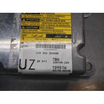 Recambio de centralita airbag para toyota yaris active referencia OEM IAM 891700D430 220749109 