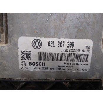 Recambio de centralita motor uce para volkswagen golf vi (5k1) advance referencia OEM IAM 03L907309 0281015029 