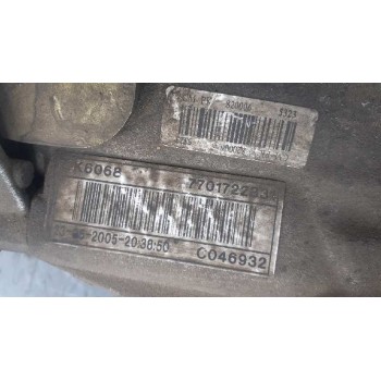 Recambio de caja cambios para renault laguna ii (bg0) dynamique referencia OEM IAM   