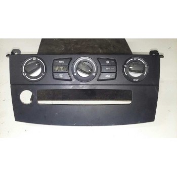Recambio de mando climatizador para bmw serie 5 berlina (e60) 520d referencia OEM IAM 6411915563801  