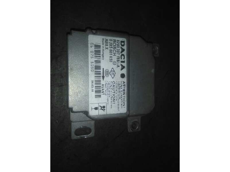 Recambio de centralita airbag para dacia logan ambiance referencia OEM IAM 8200307188 8200307188 