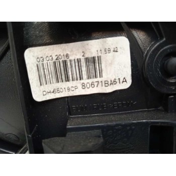 Recambio de maneta interior delantera izquierda para nissan juke (f15) acenta referencia OEM IAM 80671BA61A CROMADA DH65019CP