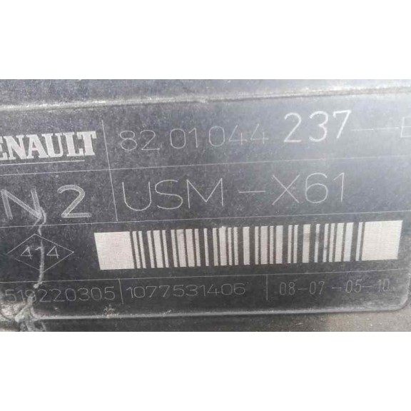 Recambio de caja reles / fusibles para renault kangoo 1.5 dci diesel referencia OEM IAM 8201044237B  