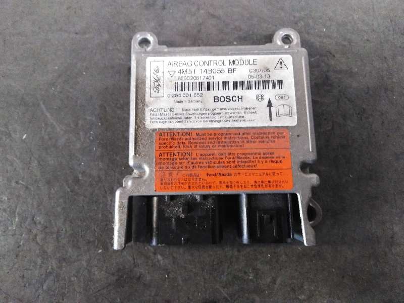 Recambio de centralita airbag para ford focus sportbreak (cap) trend referencia OEM IAM 4M5T14B056BF 4M5T14B056BF 