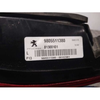 Recambio de piloto trasero izquierdo interior para peugeot 3008 allure referencia OEM IAM 9805511380 2º 