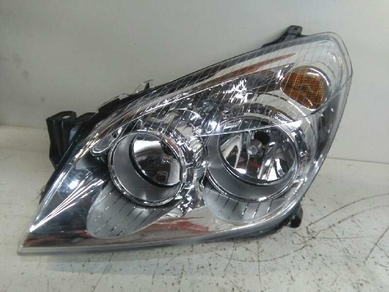 Recambio de faro izquierdo para opel astra h ber. referencia OEM IAM 1216659 NUEVO 2ª SERIE FONDO PLATA