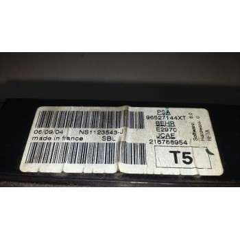 Recambio de mando climatizador para peugeot 307 break / sw (s1) break xs referencia OEM IAM 96527144XT  