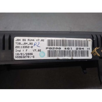 Recambio de cuadro instrumentos para renault scenic ii adventure by coronel tapiocca referencia OEM IAM 8200461294H  