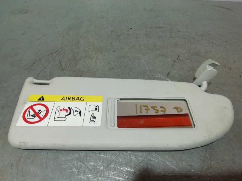 Recambio de parasol derecho para seat ibiza (6p1) fr referencia OEM IAM 6J0857552C  
