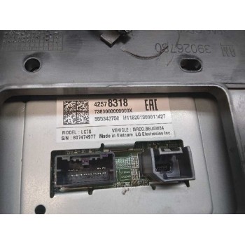 Recambio de sistema audio / radio cd para opel astra k lim. 5türig dynamic referencia OEM IAM 42578318 MULTIMEDIA 