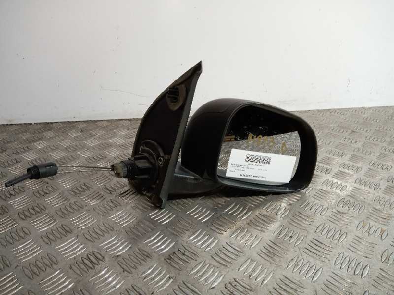 Recambio de retrovisor derecho para fiat panda (169) 1.2 8v classic referencia OEM IAM 01704811600 NEGRO MANUAL