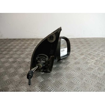 Recambio de retrovisor derecho para fiat panda (169) 1.2 8v classic referencia OEM IAM 01704811600 NEGRO MANUAL