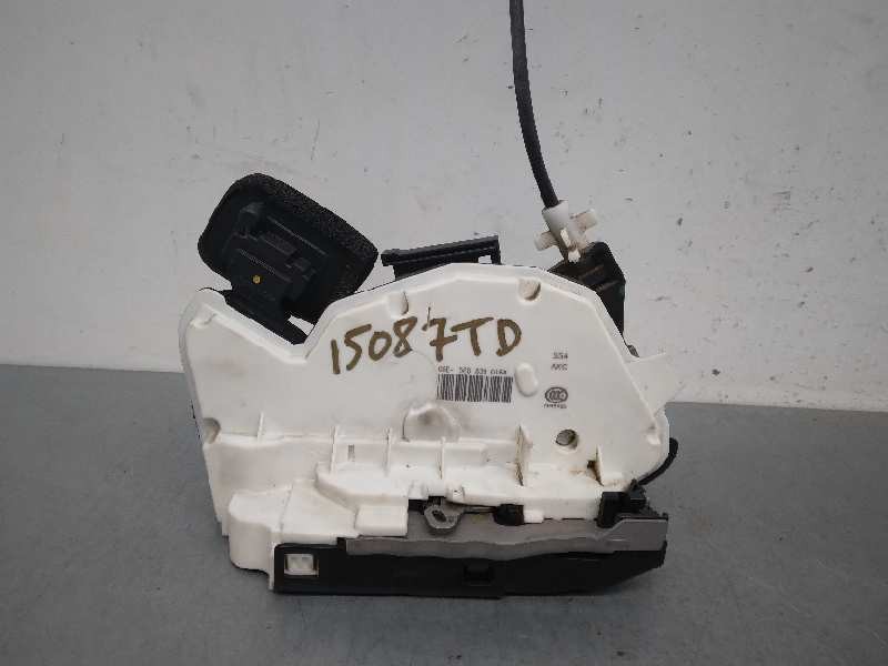 Recambio de cerradura puerta trasera derecha para skoda octavia combi (5e5) style referencia OEM IAM 5E0839016A 7 PINES 