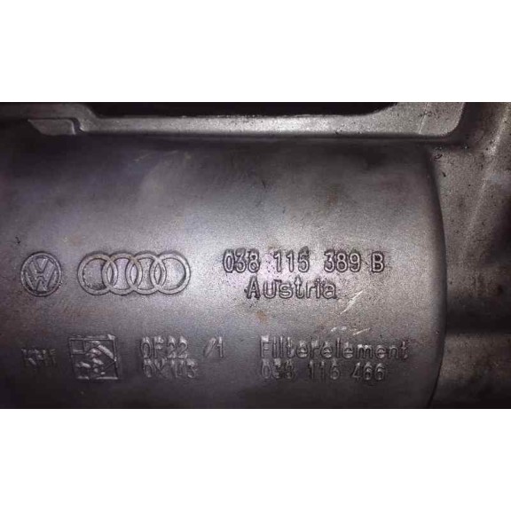 Recambio de soporte filtro aceite para volkswagen passat berlina (3b3) 1.9  tdi referencia OEM IAM 038115389B