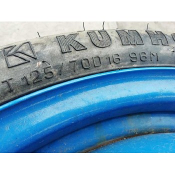 Recambio de neumatico repuesto para chevrolet epica lt referencia OEM IAM 125-70-16 96M X1 GALLETA 16