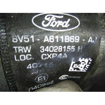 Recambio de cinturon seguridad trasero izquierdo para ford fiesta (ccn) sync edition referencia OEM IAM 8V51A611B69AJ  