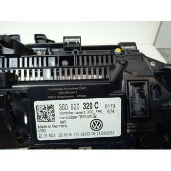 Recambio de cuadro instrumentos para volkswagen arteon (3h8) referencia OEM IAM 3G0920320C 3G0920320C 