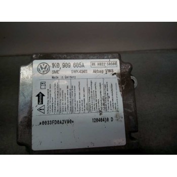 Recambio de centralita airbag para volkswagen golf v berlina (1k1) 1.9 tdi referencia OEM IAM 1K0909605A 5WK43411 