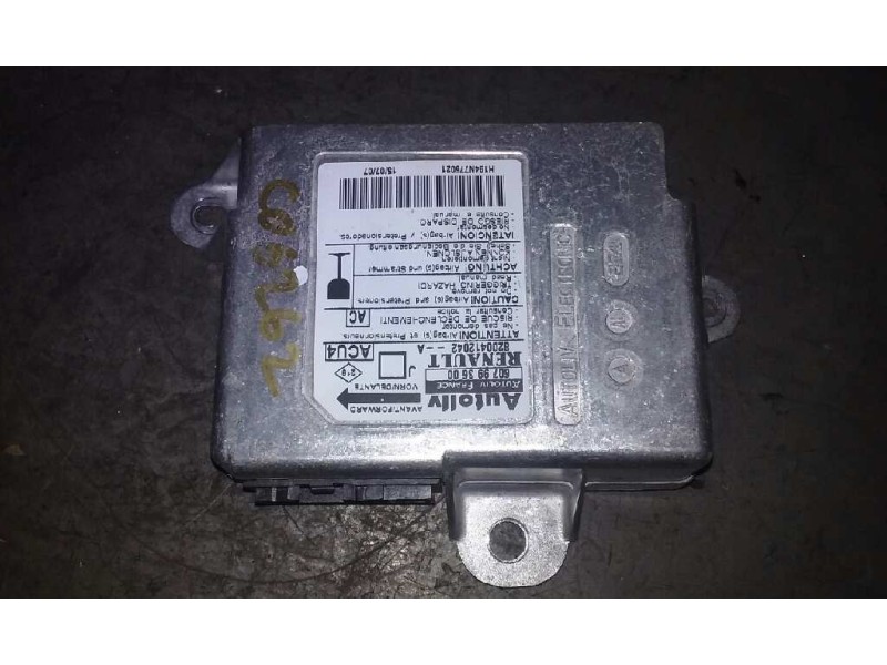 Recambio de centralita airbag para renault scenic ii emotion referencia OEM IAM 8200412042 8200412042 