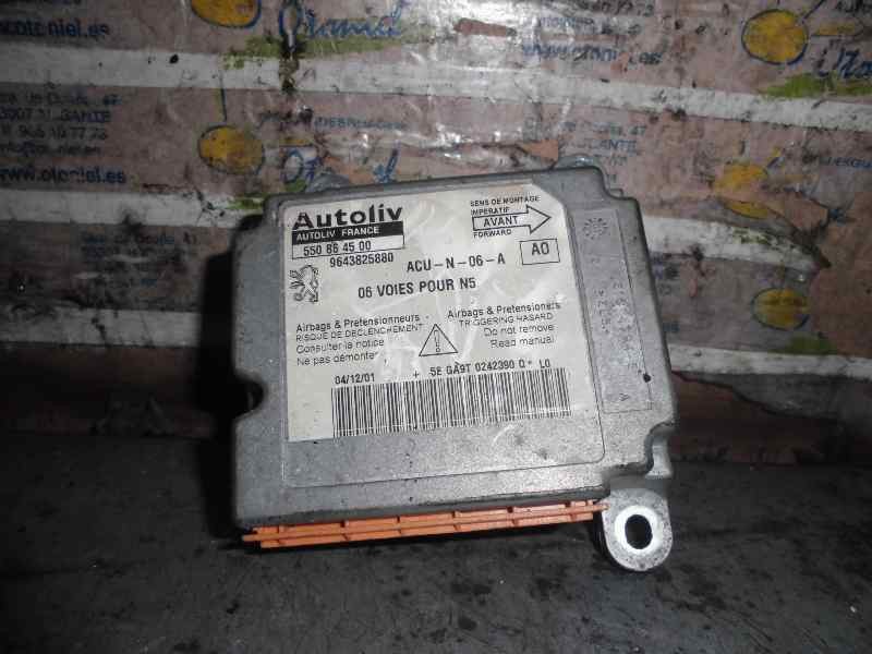 Recambio de centralita airbag para peugeot 306 break boulebard referencia OEM IAM 9643825880 AUTOLIV 
