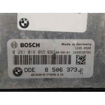 Recambio de centralita motor uce para bmw x3 (e83) xdrive 20d referencia OEM IAM 850637301 0281016065 