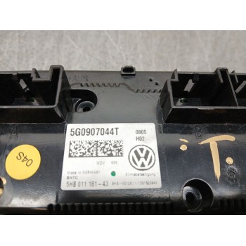 Recambio de mando climatizador para volkswagen golf vii variant (bv5) advance bmt referencia OEM IAM 5G0907044T 5HB01118143 