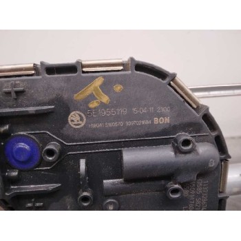 Recambio de motor limpia delantero para skoda octavia combi (5e5) style referencia OEM IAM 5E1955023A 5E1955119 3 CABLES