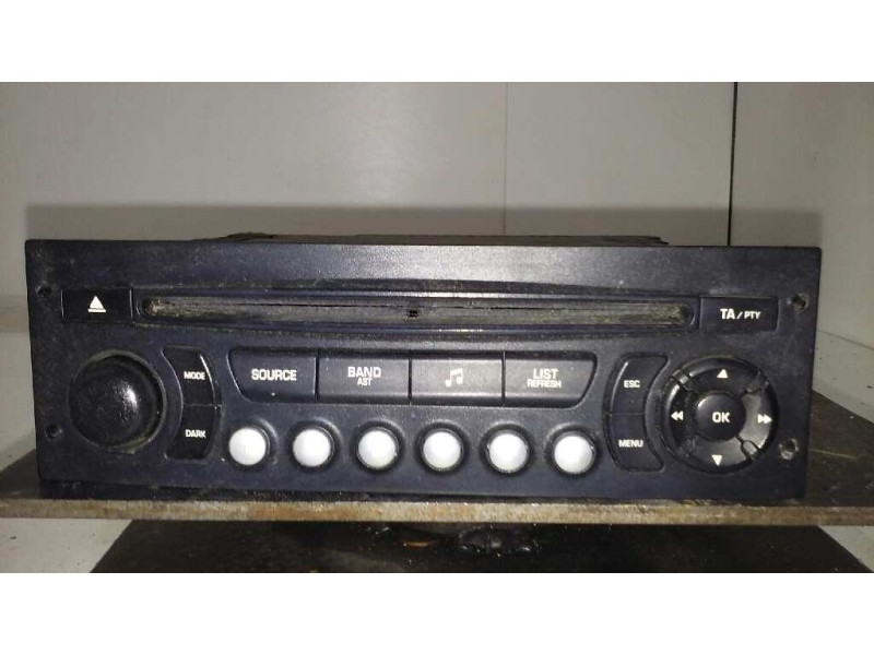 Recambio de sistema audio / radio cd para peugeot 207 x-line referencia OEM IAM 96613826XT00  