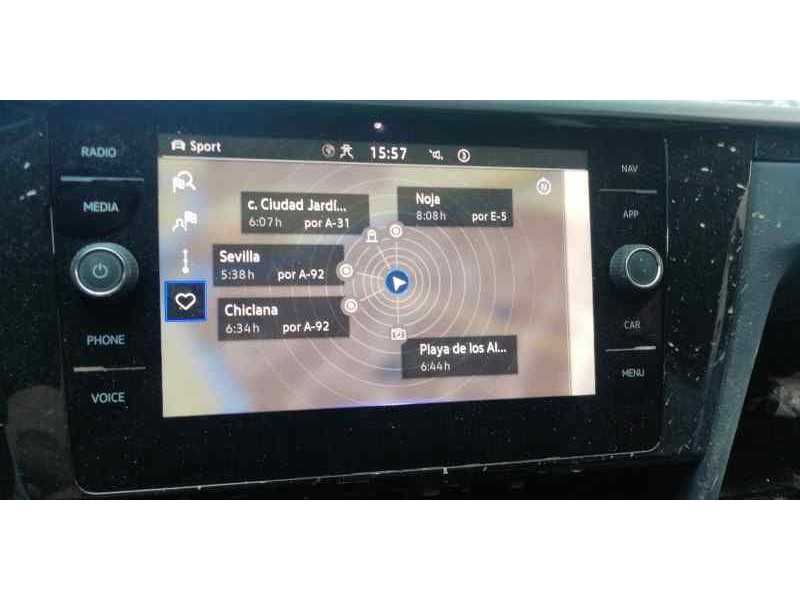 Recambio de sistema audio / radio cd para volkswagen arteon (3h8) referencia OEM IAM 5NN919605B PANTALLA TACTIL 