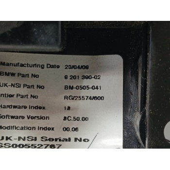 Recambio de cuadro instrumentos para mini mini (r56) one referencia OEM IAM BM0505041  