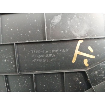 Recambio de guarnecido puerta trasera derecha para omoda 5 referencia OEM IAM 403005153aa  