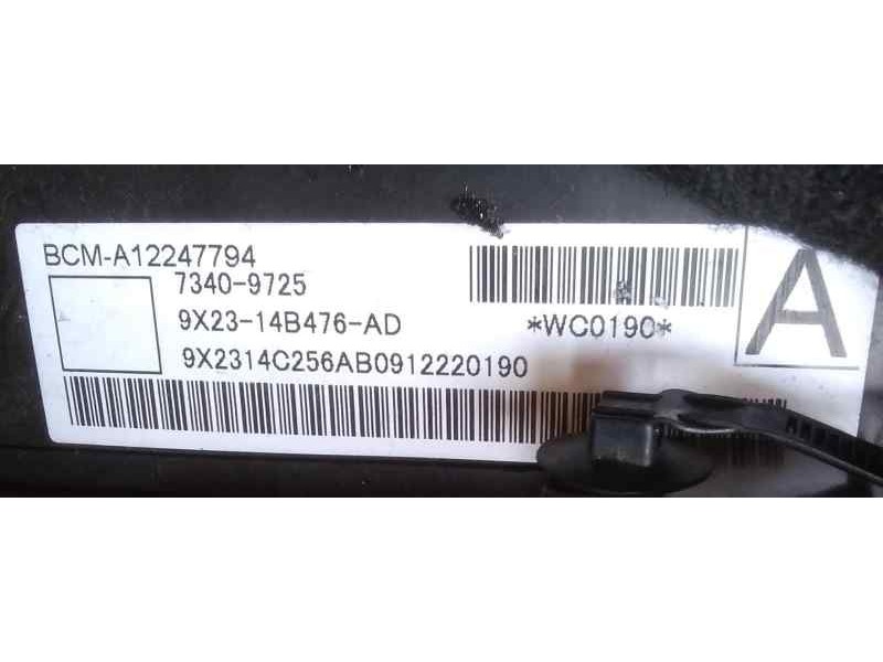 Recambio de caja reles / fusibles para jaguar xf 3.0 v6 diesel luxury referencia OEM IAM 9X2314B476AD  