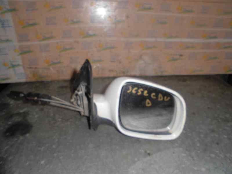 Recambio de retrovisor derecho para seat toledo (1m2) 1.6 referencia OEM IAM  BLANCO - 1ª SERIE MANUAL