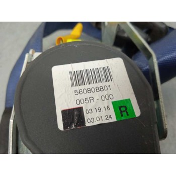 Recambio de cinturon seguridad delantero derecho para opel agila cosmo referencia OEM IAM 09213706 602697600 CON PRETENSOR