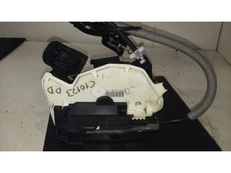 Recambio de cerradura puerta delantera derecha para volkswagen golf vi (5k1) rabbit bluemotion referencia OEM IAM A65K1837016B  