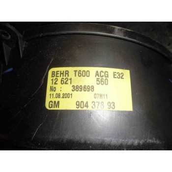 Recambio de motor calefaccion para opel zafira a 2.0 dti referencia OEM IAM 90437893  