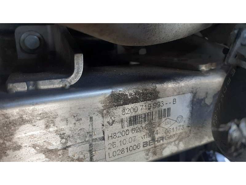 Recambio de enfriador egr para nissan qashqai (j10) 2.0 dci turbodiesel cat referencia OEM IAM 8200719993B  