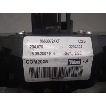 Recambio de mando multifuncion para peugeot 207 confort referencia OEM IAM 96630724XT PIEZA SIN GARANTIA 