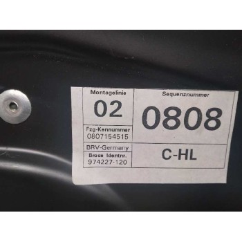 Recambio de elevalunas trasero izquierdo para volkswagen passat berlina (3c2) advance referencia OEM IAM  SOLO PANEL 3C4839755H