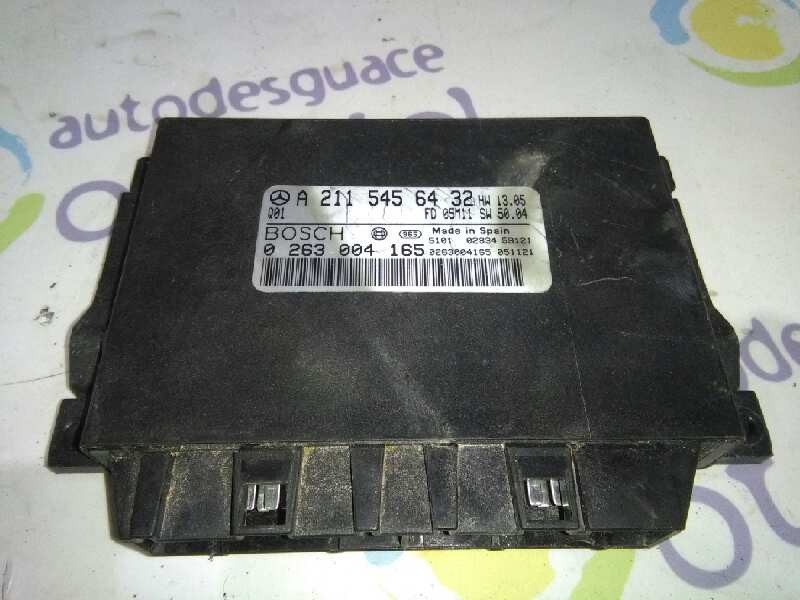 Recambio de modulo electronico para mercedes-benz clase e (w211) berlina 3.0 cdi cat referencia OEM IAM A2115456432 DE APARCAMIE